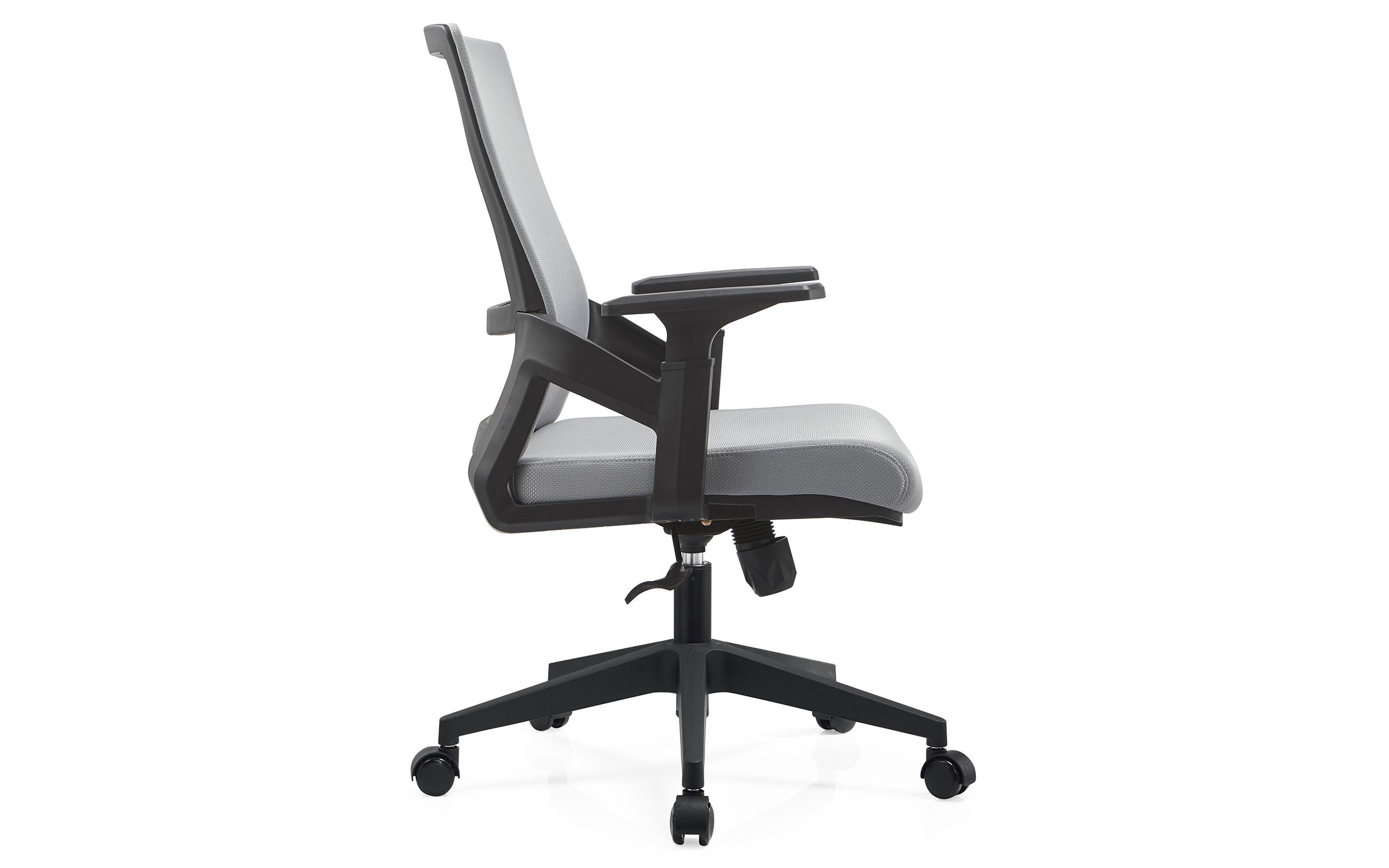 Scaun de birou Rotan, gri  3